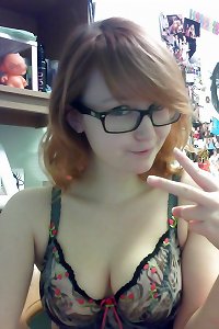 ginger-haired chubby geek