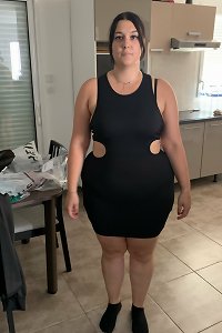 round nymphs enjoy super-naughty fun, embracing and caressing each other
