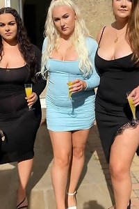 voluptuous gals luving sensual make-out