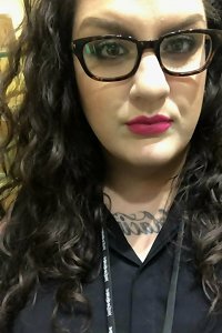 Large, voluptuous girl engage in passionate embrace